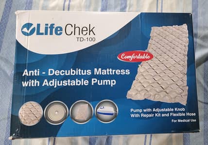 Anti-Decubitus Mattress With Adjustable Pump