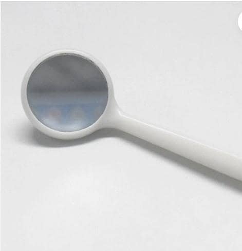 Disposable Dental Mouth Mirrors Dental Examination Instrument White  r5737