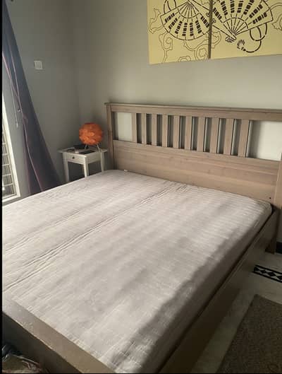 Imported Ikea king bed
