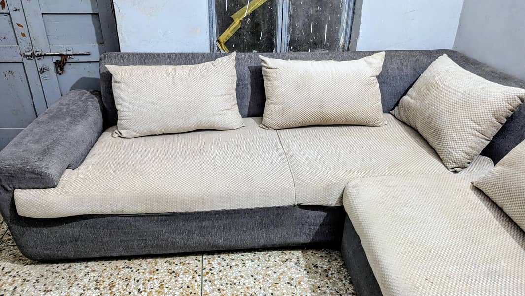 L shaped sofa 3