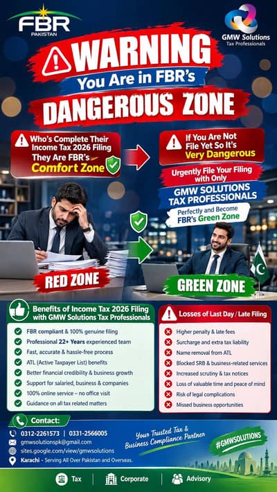 Income Tax Filing 2026 – Active Filer 2026 | GMW Solutions