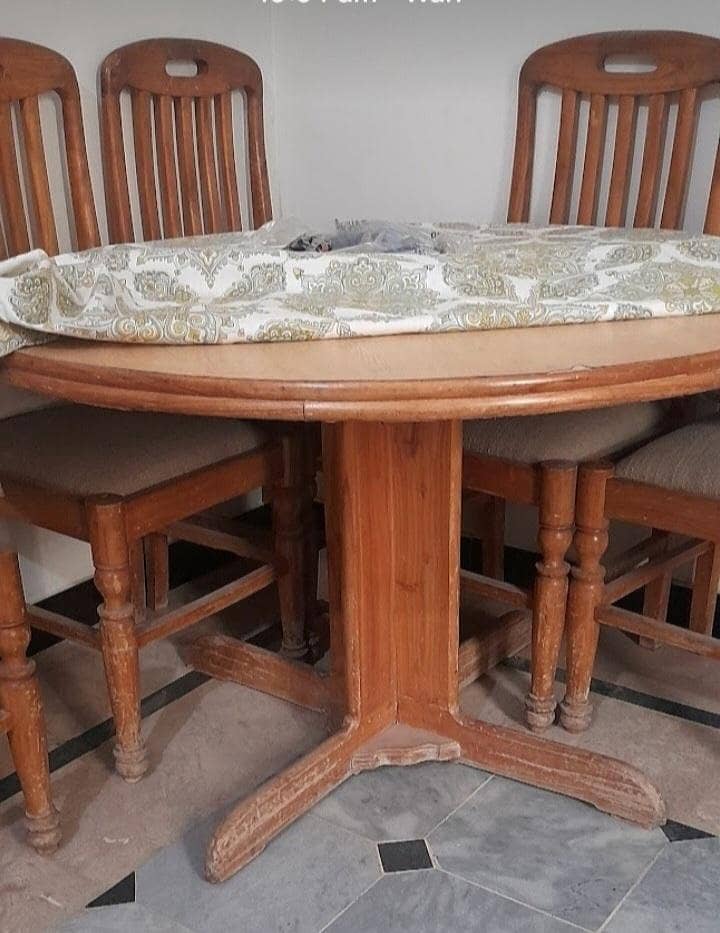 wooden Dining table 1