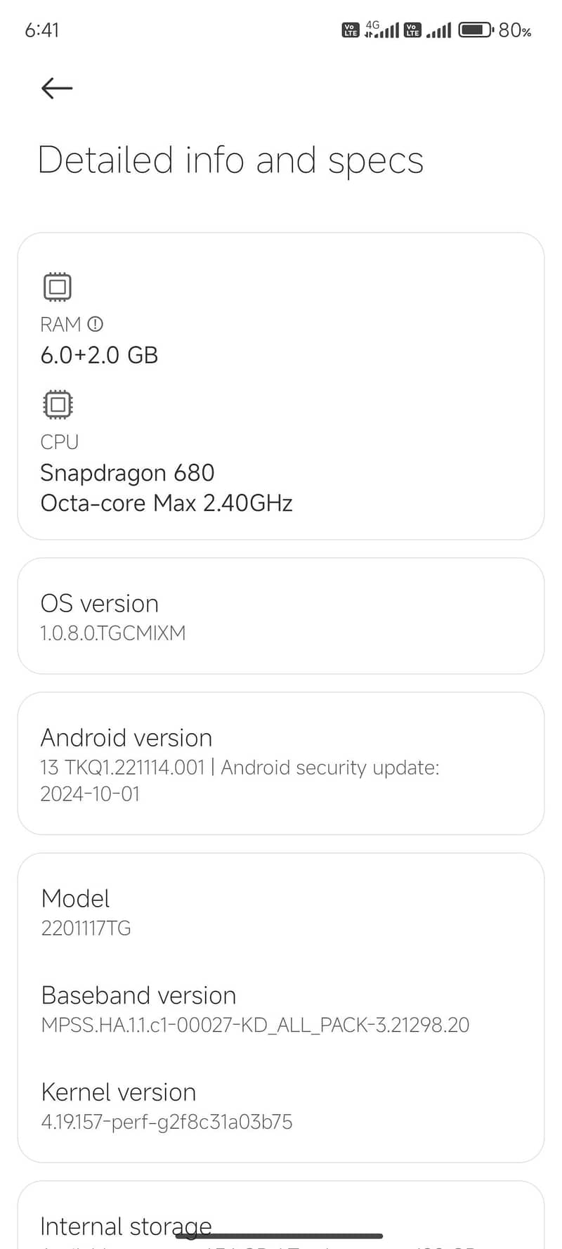 Xiaomi Redmi Note 11 Pro 5