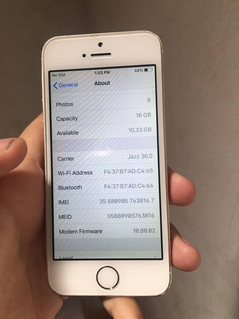 Apple iPhone 5s 6