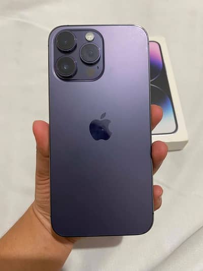 Apple iPhone 14 Pro Max full box urgent sale connect OLX