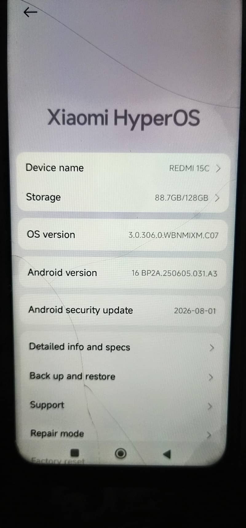 Redmi 15c 0