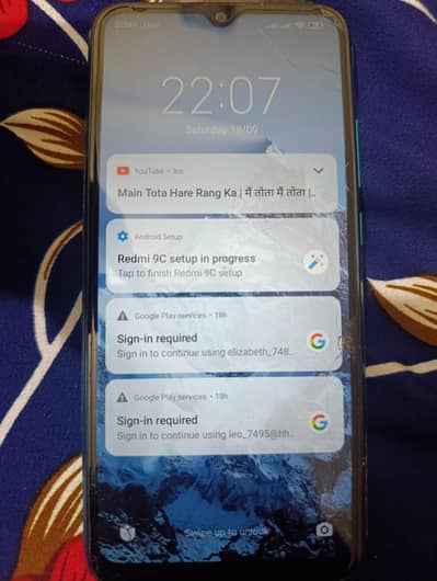 Redmi 9c 10/9 condition 4gb 128gb  family use mobile
