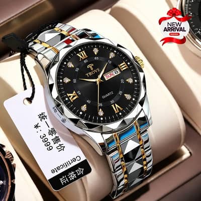 Men's New trove luxury watch available