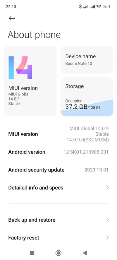 Xiaomi Redmi Note 10