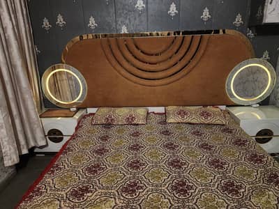 40 days used new bed set