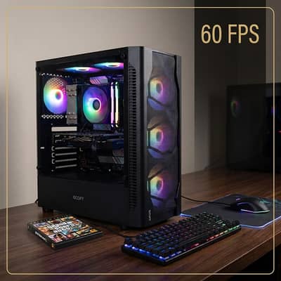 Gaming Pc 60 fps gamplay gta 5 . free fire , pubg