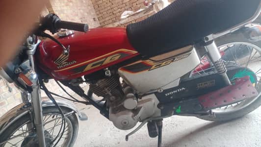 Honda CG 125 2022 model self start for sale