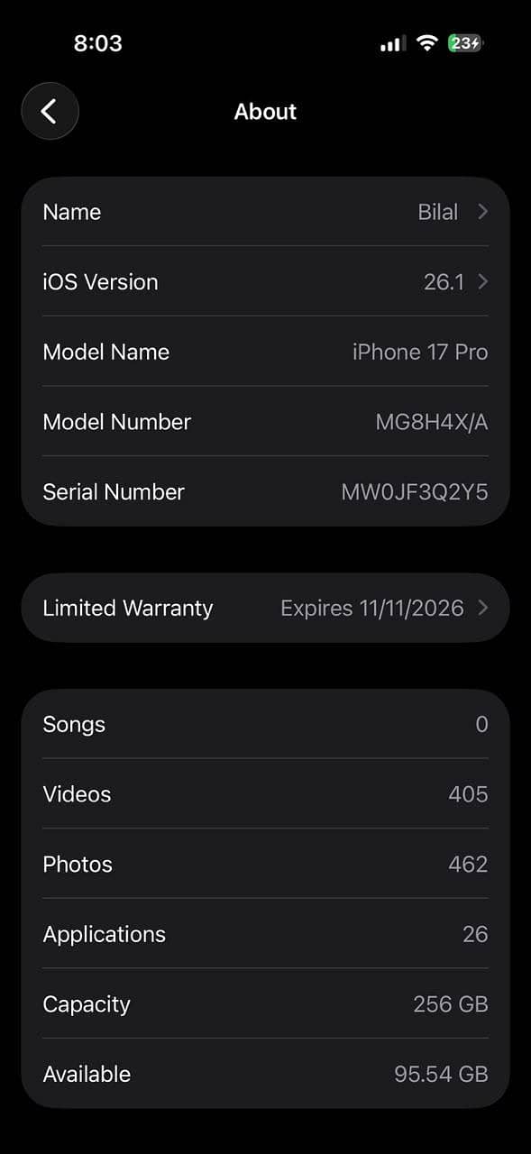 Apple iPhone 17 Pro 8