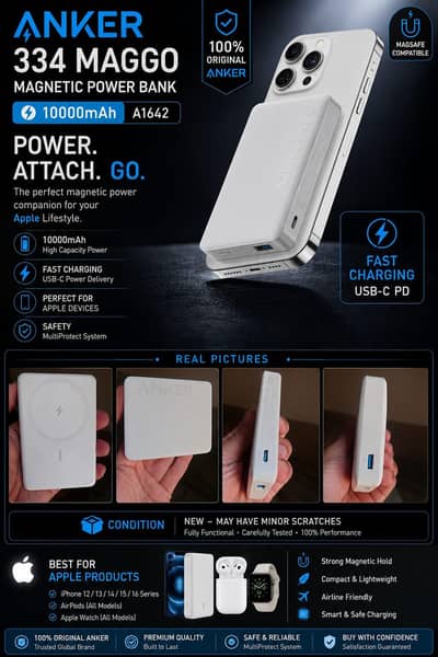 Anker original 10000 mAh power bank 20 Fast charging