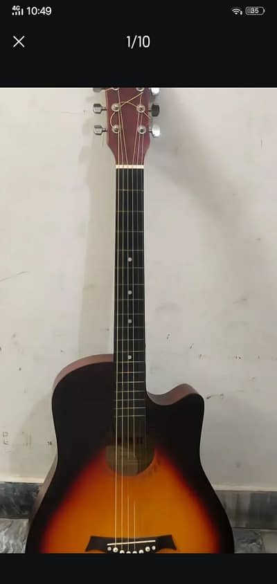 High Volt Ascoutic Guitar with all accessories