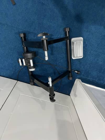 Indoor bicycle trainer stand