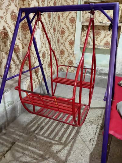 Double Seater Iron Jhoola / Swing – Strong & Durable