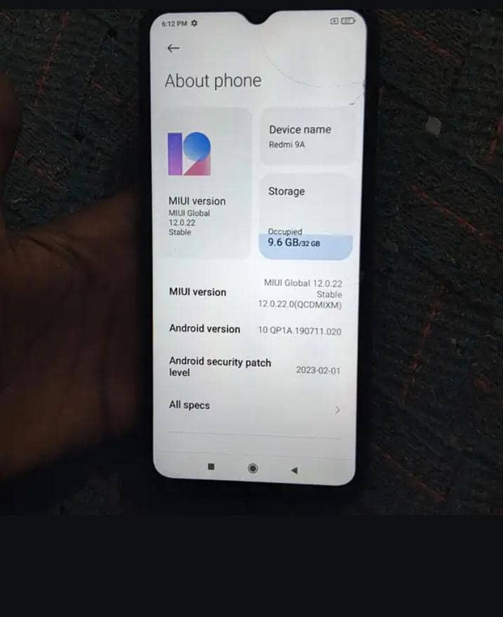 redmi 9a 0