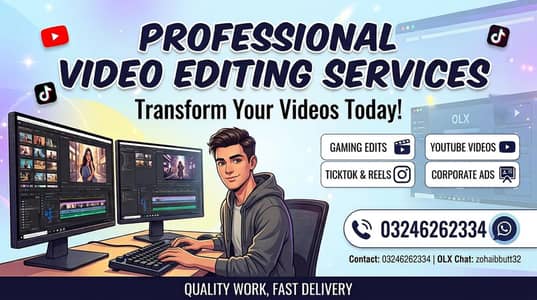 Professional Video Editor | specialisation in Engaging Reels