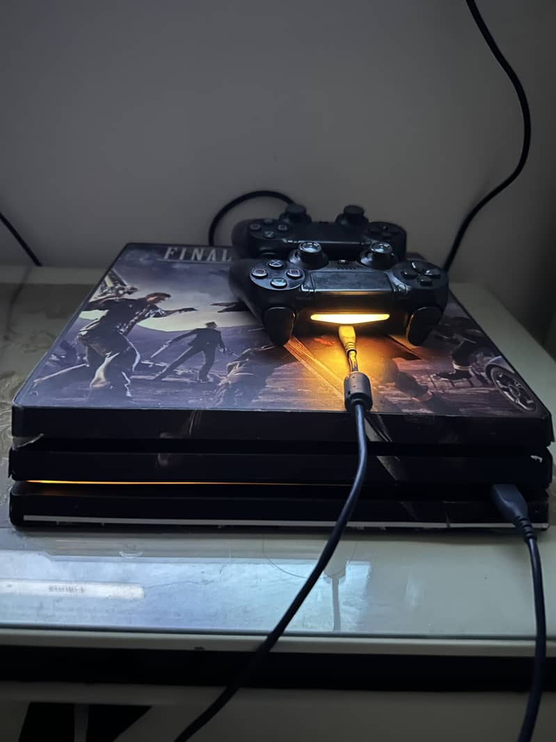 Ps4 pro with 2 controllers 4
