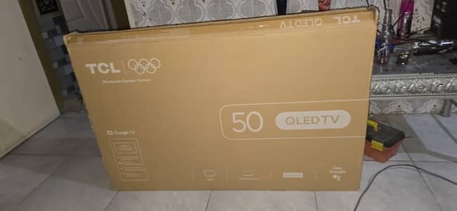 TCL 50S59K 50" QLED 4K Google TV - 1 Month Used