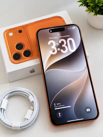 iPhone 17 Pro Max Orange | Non-PTA | 100% BH |