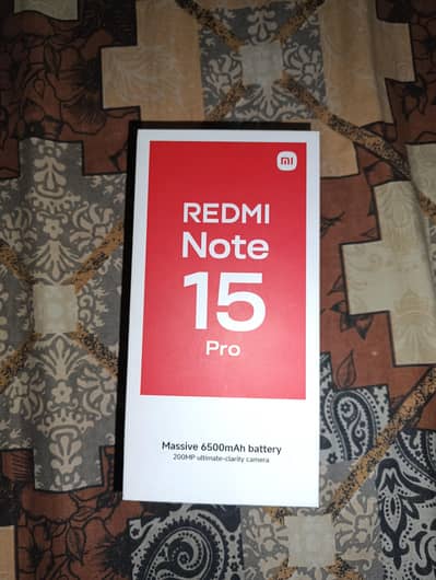 Xiaomi Redmi Note 15 Pro