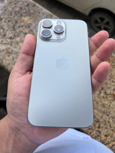 Iphone 15 pro max 256gb PTA approved 83% health