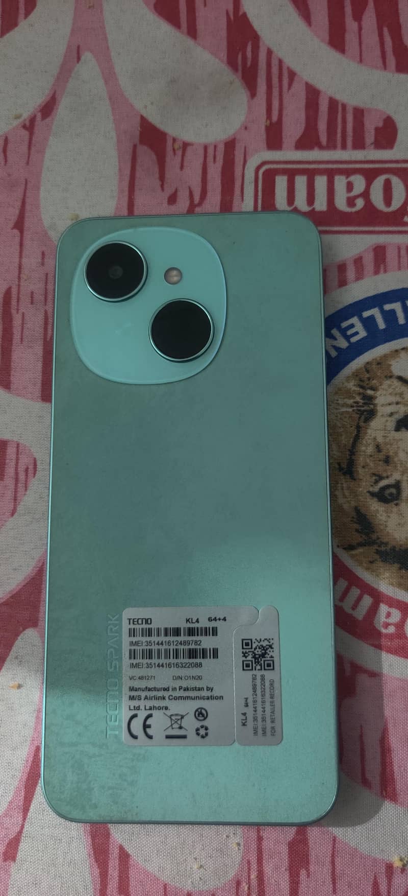 Tecno kl4 1