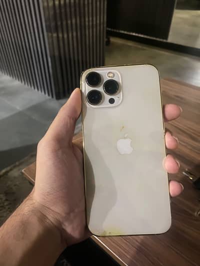 Apple iPhone 13 Pro Max Golden . Waterpack All Original