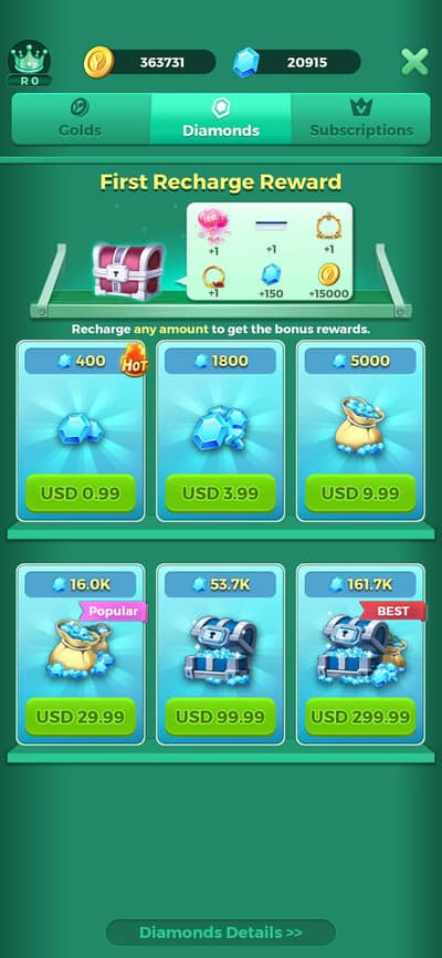 yalla Diamond for sell