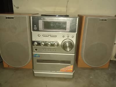 Sony compact desc deck receiver