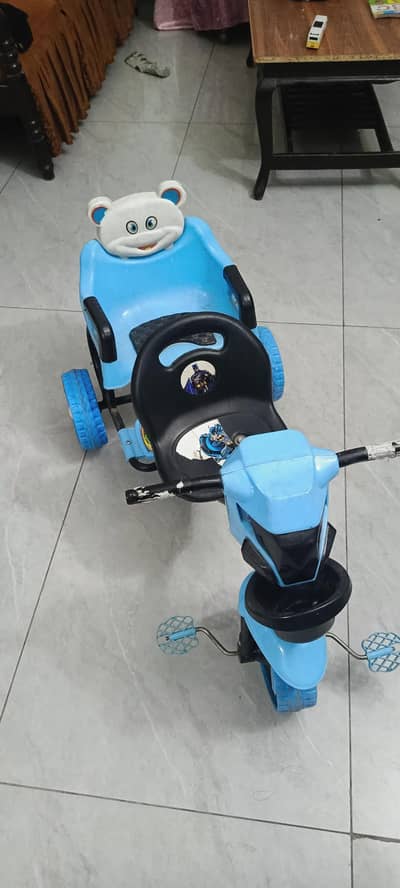 Blue 3 tyre cycle