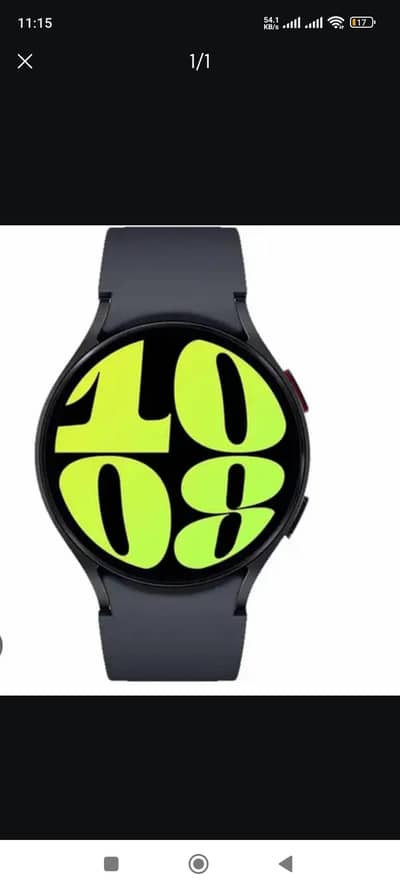 Samsung galaxy watch 6 46mm pin pack with original Samsung seall