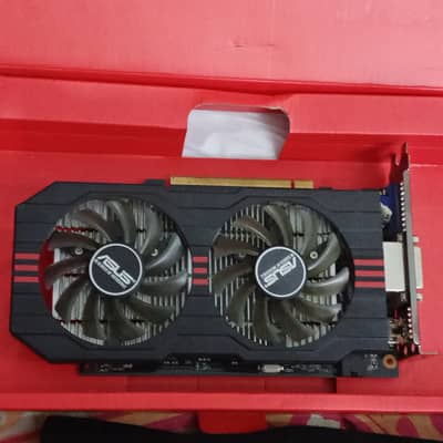 GTX 750 ti 2gb DDR4 red Asus edition