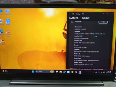 Dell Latitude 5400 i5 8th Gen 8GB RAM 256GB SSD Touchscreen Laptop