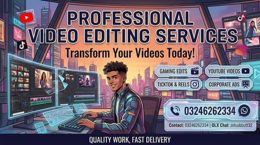 Professional Video Editor! Specialisation in Engaging Reels