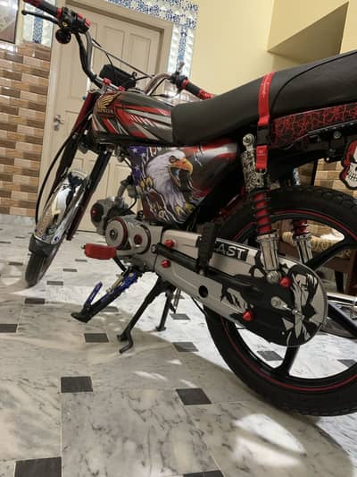 RAVI 70cc ( 440kms ) genioun drive