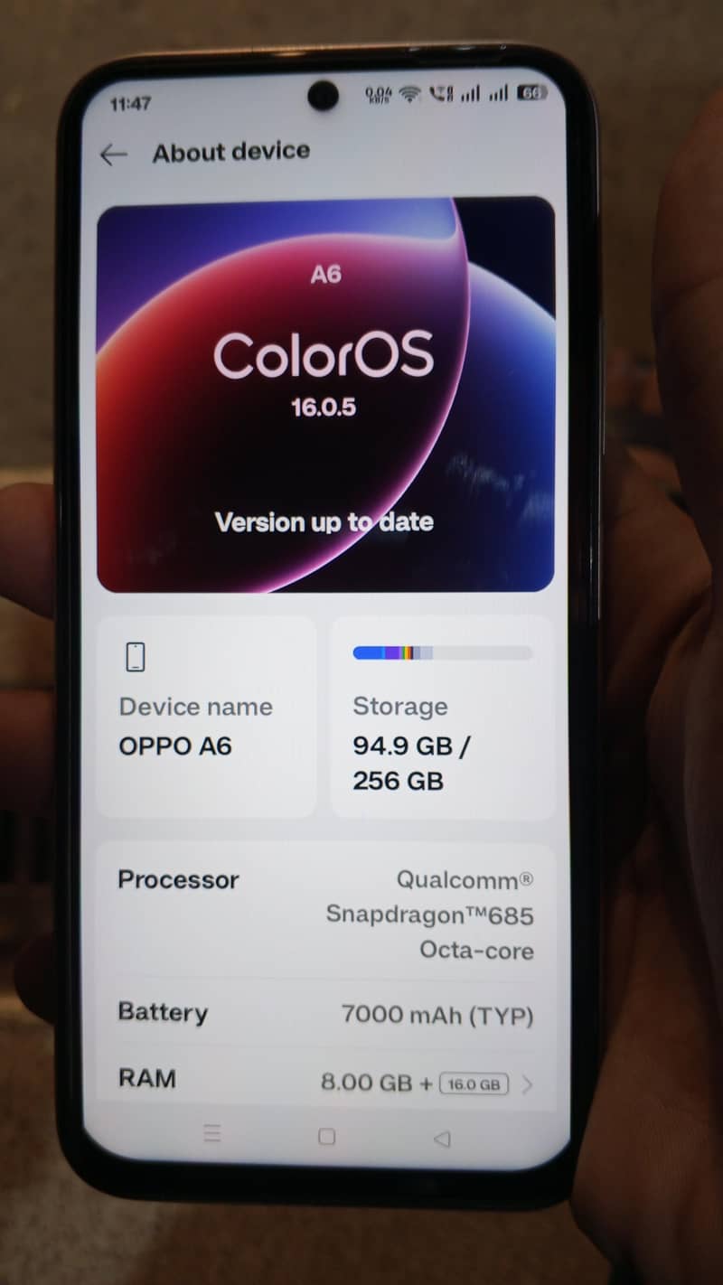 OPPO A6 4