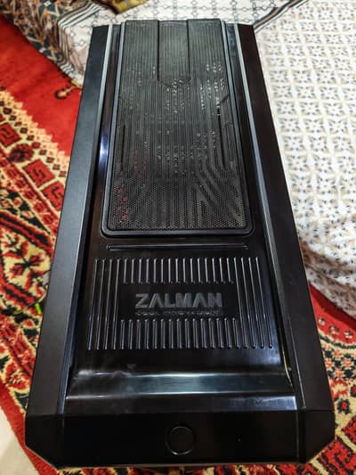 Zalman Gaming PC Case – 2 Blue LED Fans | Spacious & Clean
