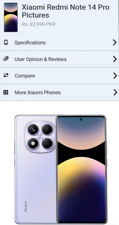 Xiaomi Redmi Note 14 Pro