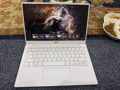 Dell XPS Laptop With White Color