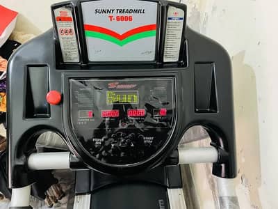 Sunny Treadmill Running Machine | AC Motor | 180 KG Capacity