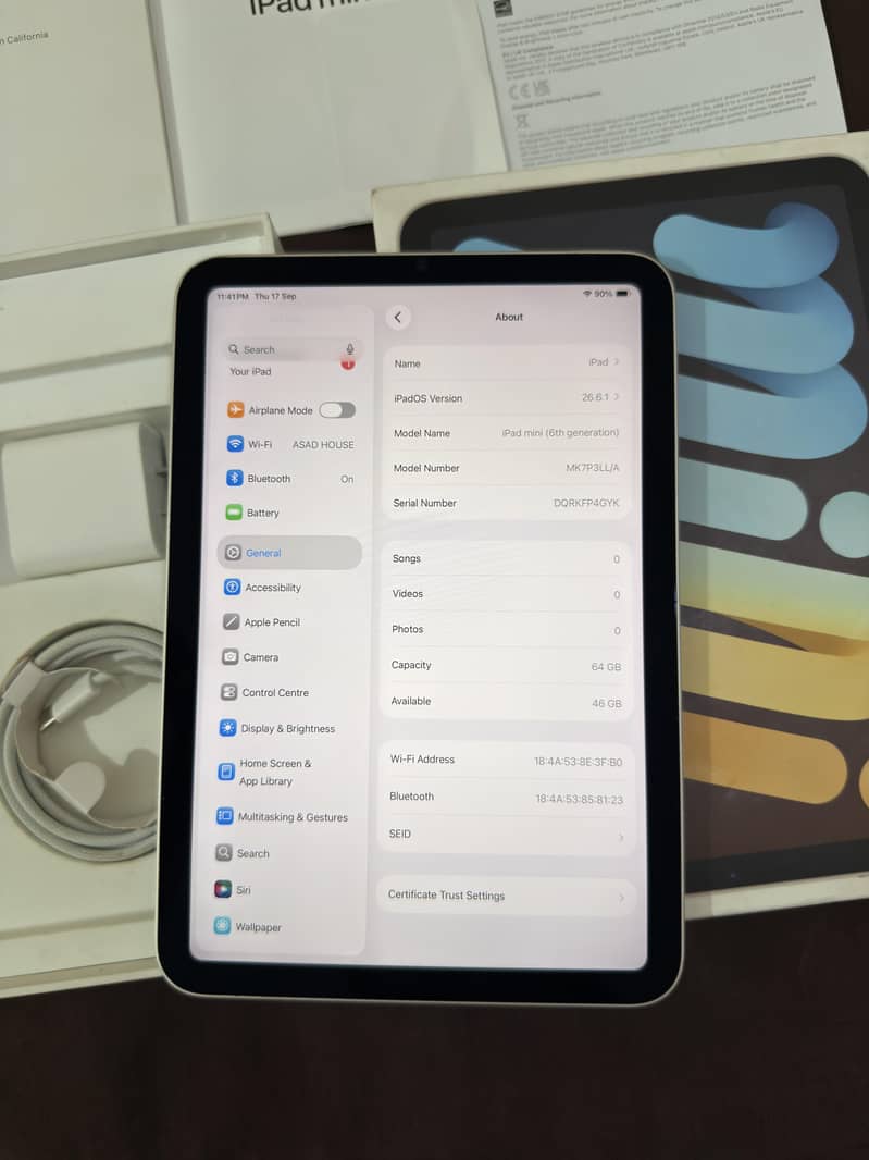 iPad Mini 6 Complete Box 8