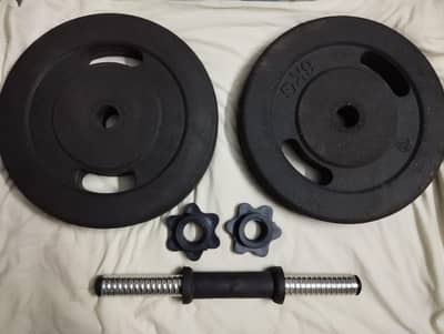 12kg rubber plates dumbbell