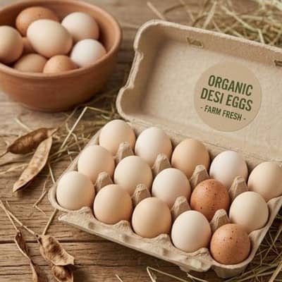 Organic eggs