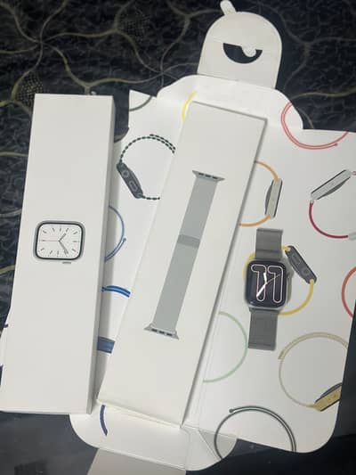 Stainless steel series 7 complete box 45mm
