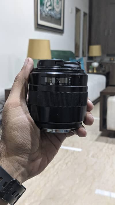 youngnu 50mm f 1.4 for canon dslr camera low light  monster