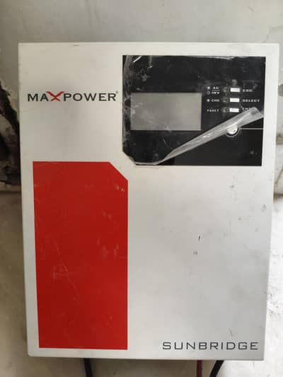 Max power sunbridge 1000 inverter