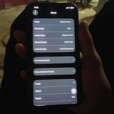 iPhone 11 Pro 256GB PTA Approved Black